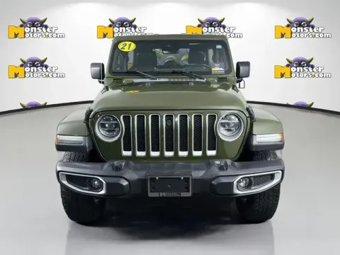 Photos of 2021 Jeep Wrangler Unlimited Sahara for sale in Michigan Center, MI at Monster Motors - Jackson, MI