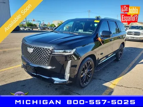 Black 2022 Cadillac Escalade Premium Luxury for sale in Michigan Center, MI