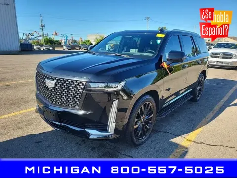 Black 2022 Cadillac Escalade Premium Luxury for sale in Michigan Center, MI