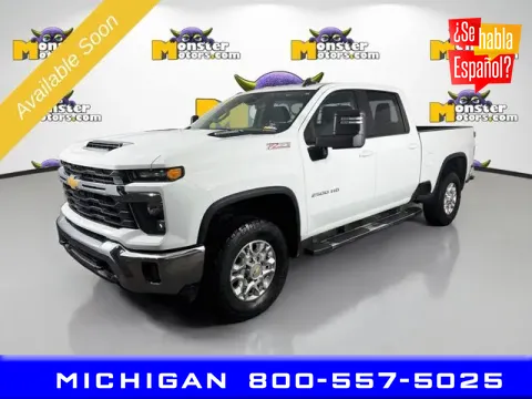 White 2024 Chevrolet Silverado 2500 HD LT for sale in Michigan Center, MI