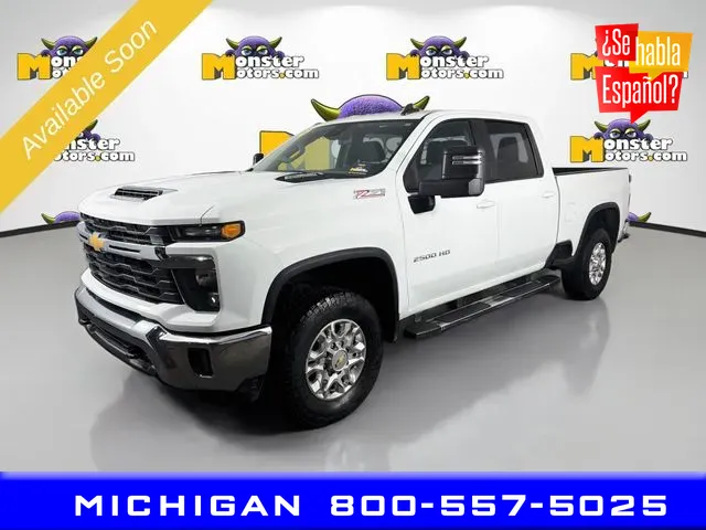 White 2024 Chevrolet Silverado 2500 HD LT for sale in Michigan Center, MI