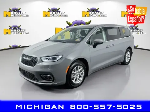 Gray 2023 Chrysler Pacifica Touring L for sale in Michigan Center, MI