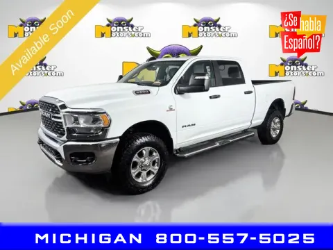 White 2024 Ram 2500 Big Horn for sale in Michigan Center, MI