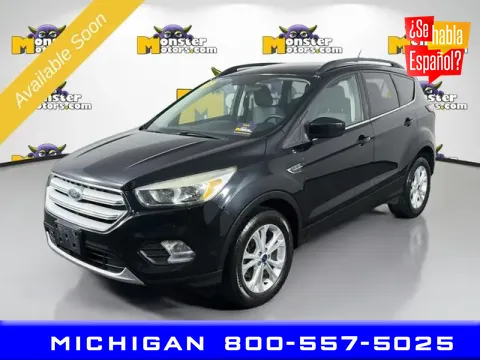Black 2018 Ford Escape SE for sale in Michigan Center, MI
