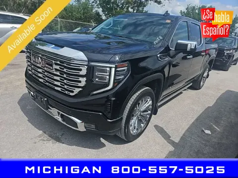 Black 2023 GMC Sierra 1500 Denali for sale in Michigan Center, MI