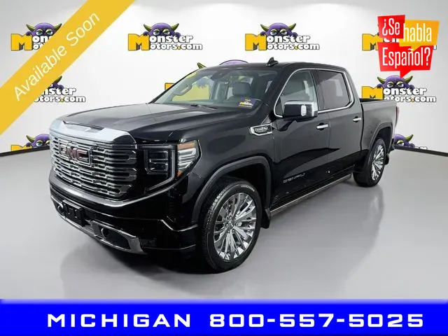 Black 2023 GMC Sierra 1500 Denali for sale in Michigan Center, MI