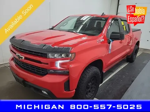 Red 2021 Chevrolet Silverado 1500 RST for sale in Michigan Center, MI