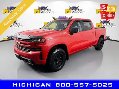 Red 2021 Chevrolet Silverado 1500 RST for sale in Michigan Center, MI