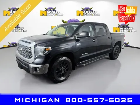 Black 2020 Toyota Tundra SR5 for sale in Michigan Center, MI