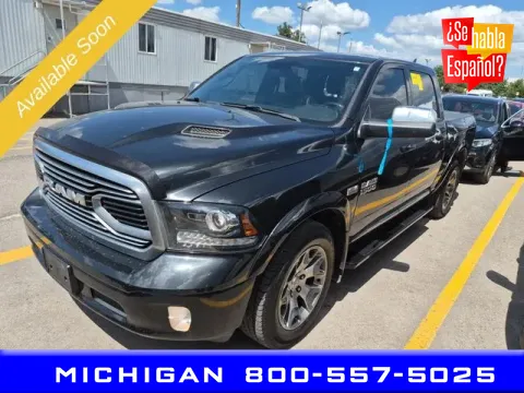 Black 2018 Ram 1500 Limited for sale in Michigan Center, MI