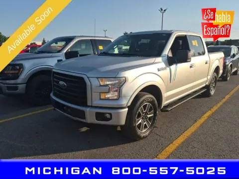 Silver 2016 Ford F-150 XLT for sale in Michigan Center, MI