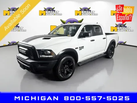 White 2024 Ram 1500 Classic Warlock for sale in Michigan Center, MI