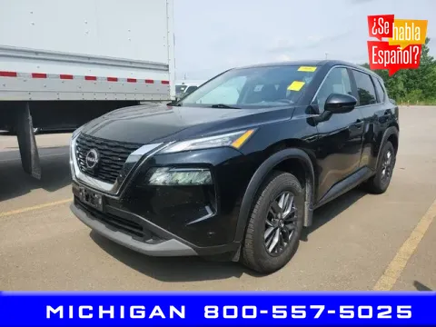 Black 2023 Nissan Rogue S for sale in Michigan Center, MI