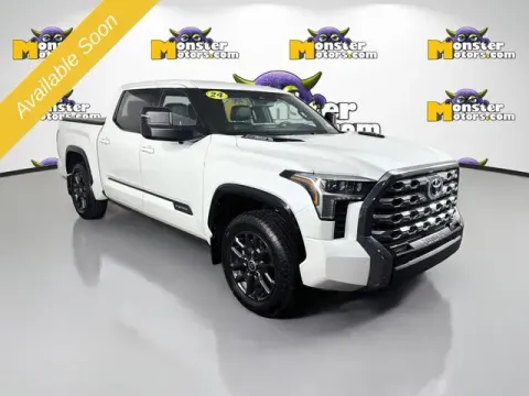Another view of 2024 Toyota Tundra Hybrid Platinum for sale in Michigan Center, MI at Monster Motors - Jackson, MI