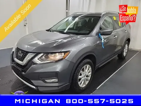 Gray 2019 Nissan Rogue SV for sale in Michigan Center, MI
