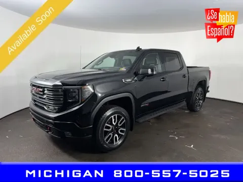 Black 2022 GMC Sierra 1500 AT4 for sale in Michigan Center, MI