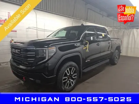 Black 2022 GMC Sierra 1500 AT4 for sale in Michigan Center, MI