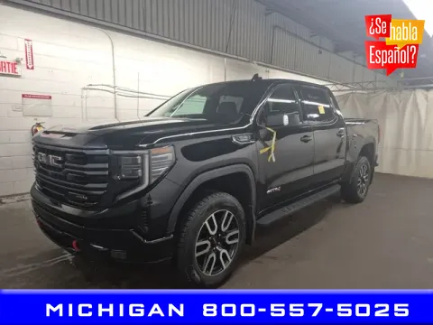 Black 2022 GMC Sierra 1500 AT4 for sale in Michigan Center, MI
