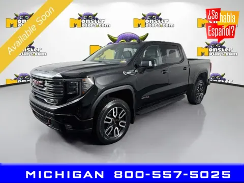 Black 2022 GMC Sierra 1500 AT4 for sale in Michigan Center, MI