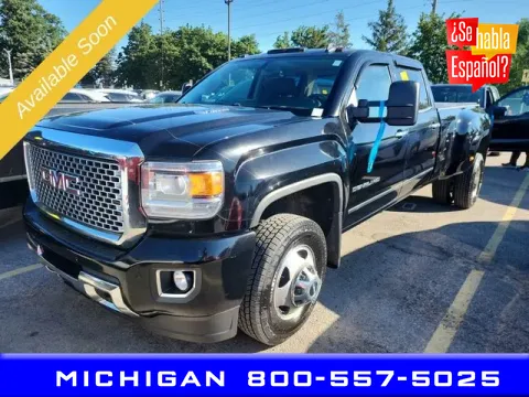 Black 2015 GMC Sierra 3500 HD Denali for sale in Michigan Center, MI