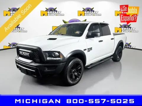 White 2021 Ram 1500 Classic Warlock for sale in Michigan Center, MI