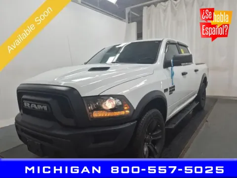 White 2021 Ram 1500 Classic Warlock for sale in Michigan Center, MI