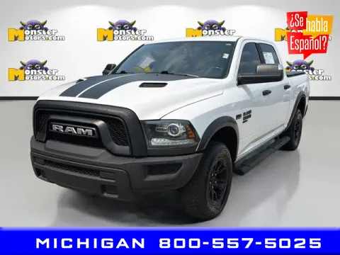 White 2021 Ram 1500 Classic Warlock for sale in Michigan Center, MI
