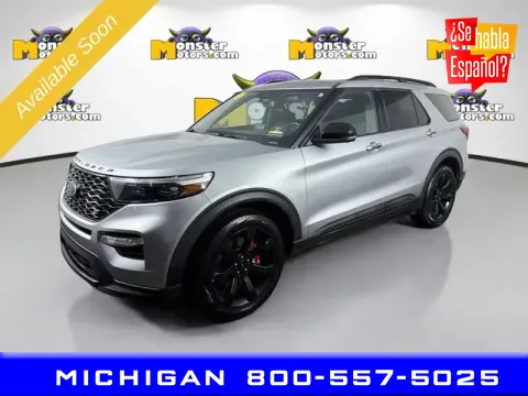 Silver 2023 Ford Explorer ST for sale in Michigan Center, MI
