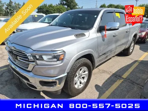 Silver 2019 Ram 1500 Laramie for sale in Michigan Center, MI