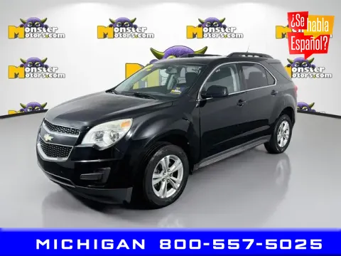 Black 2011 Chevrolet Equinox LT for sale in Michigan Center, MI