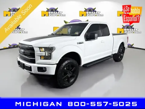 White 2017 Ford F-150 XLT for sale in Michigan Center, MI