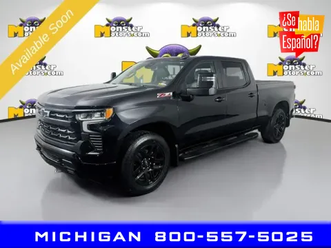 Black 2024 Chevrolet Silverado 1500 RST for sale in Michigan Center, MI
