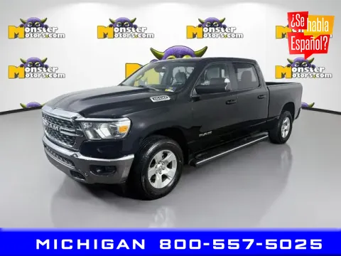 Black 2022 Ram 1500 Big Horn/Lone Star for sale in Michigan Center, MI