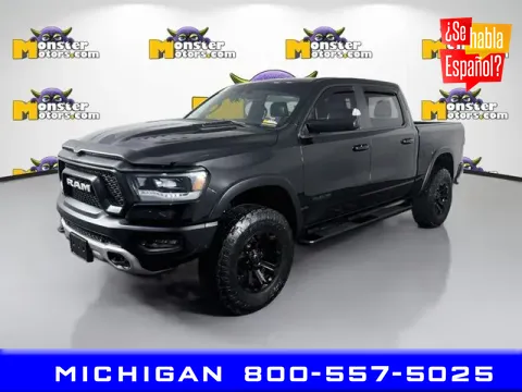 Black 2022 Ram 1500 Rebel for sale in Michigan Center, MI