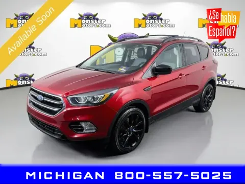 Red 2019 Ford Escape SE for sale in Michigan Center, MI