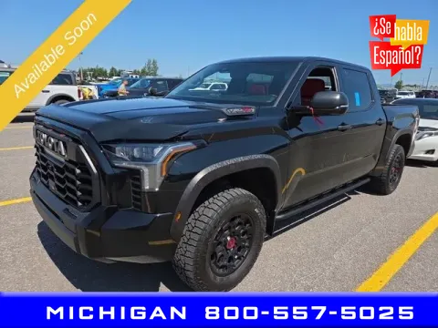 Black 2024 Toyota Tundra Hybrid TRD Pro for sale in Michigan Center, MI