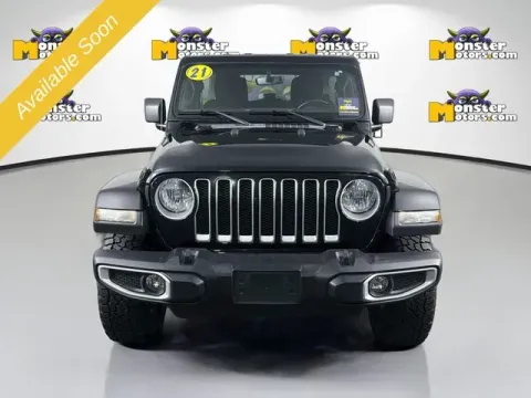 Photos of 2021 Jeep Wrangler Unlimited Sahara for sale in Michigan Center, MI at Monster Motors - Jackson, MI