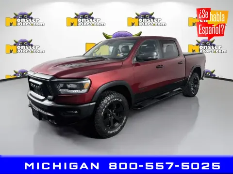 Red 2023 Ram 1500 Rebel for sale in Michigan Center, MI