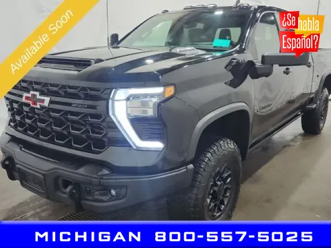 Black 2024 Chevrolet Silverado 2500 HD ZR2 for sale in Michigan Center, MI