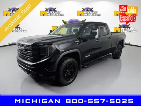 Black 2022 GMC Sierra 1500 Elevation for sale in Michigan Center, MI