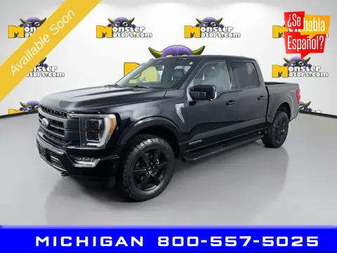 Black 2022 Ford F-150 Lariat for sale in Michigan Center, MI