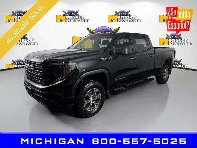 Black 2024 GMC Sierra 1500 Pro for sale in Michigan Center, MI