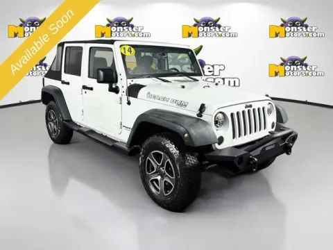 Another view of 2014 Jeep Wrangler Unlimited Sport for sale in Michigan Center, MI at Monster Motors - Jackson, MI