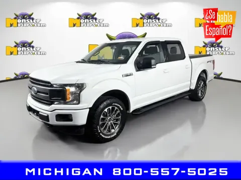 White 2018 Ford F-150 XLT for sale in Michigan Center, MI
