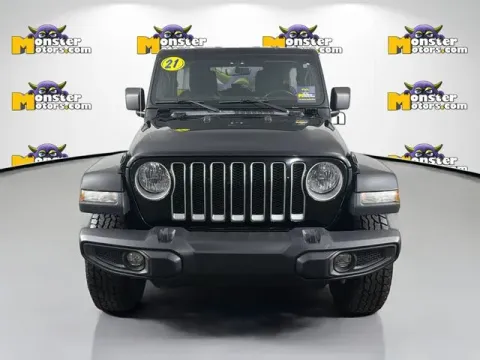 Photos of 2021 Jeep Wrangler Unlimited Sahara for sale in Michigan Center, MI at Monster Motors - Jackson, MI