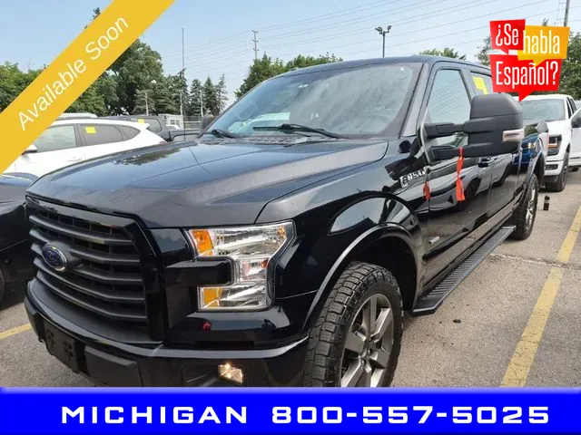 Black 2016 Ford F-150 XLT for sale in Michigan Center, MI