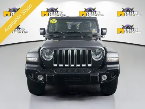 Photos of 2018 Jeep Wrangler Unlimited Sahara for sale in Michigan Center, MI at Monster Motors - Jackson, MI