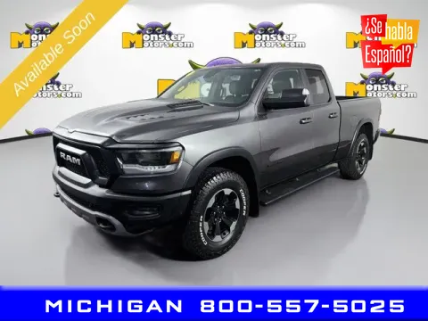 Gray 2019 Ram 1500 Rebel for sale in Michigan Center, MI