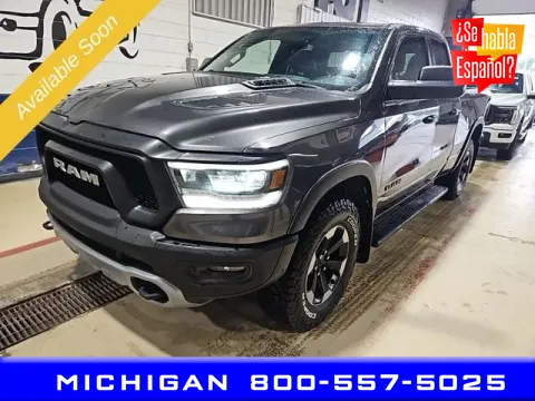 Gray 2019 Ram 1500 Rebel for sale in Michigan Center, MI