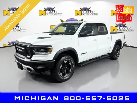 White 2020 Ram 1500 Rebel for sale in Michigan Center, MI